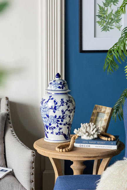 Magnolia Ginger Jar Tall 45.7Cmh Inspiration From Ming Dynasty