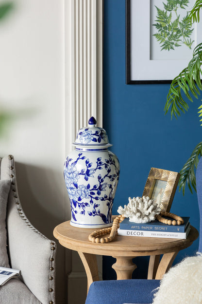 Magnolia Ginger Jar Tall 45.7Cmh Inspiration From Ming Dynasty