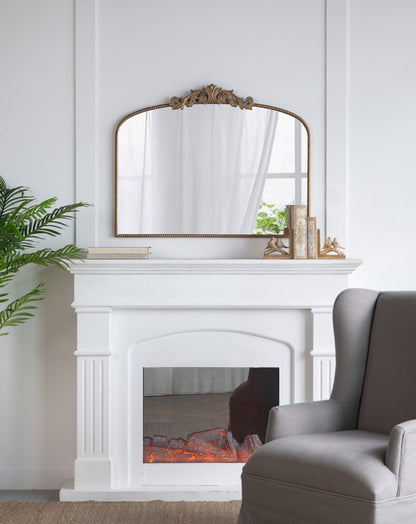 Baroque Gold Mirror 101. Mantle Or Dresser For A Luxurious Look. Baroque Inspired Detailing