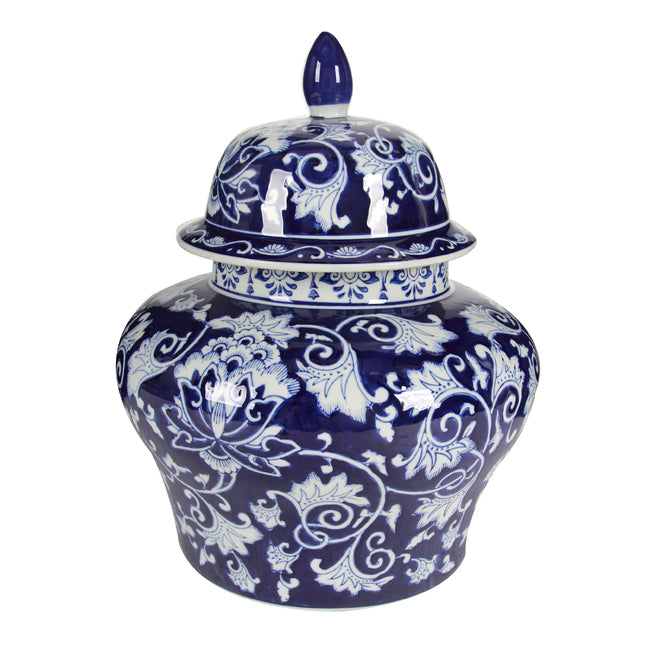 Aline Ginger Jar 35 By 43.18Cms Tall Timeless Grandeur. Used On A Grand Mantle.