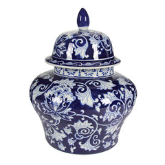 Aline Ginger Jar 35 By 43.18Cms Tall Timeless Grandeur. Used On A Grand Mantle.