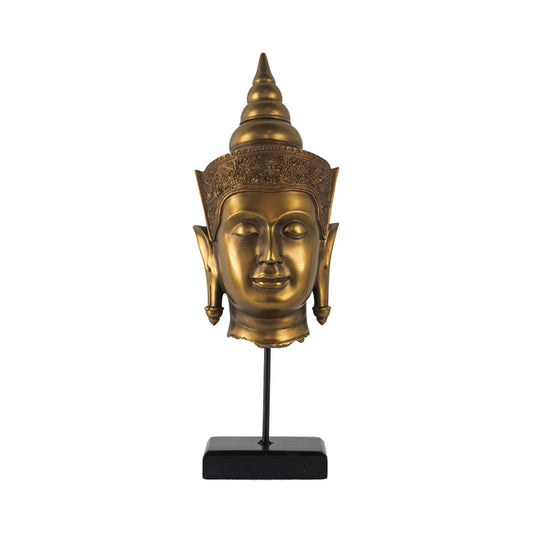 Buddha Statue Head On Stand