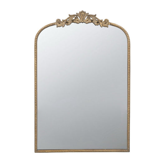 Baroque Tall Gold Wall Mirror.91 Modern Take On Baroque Detailing And Elegant Gold Framing