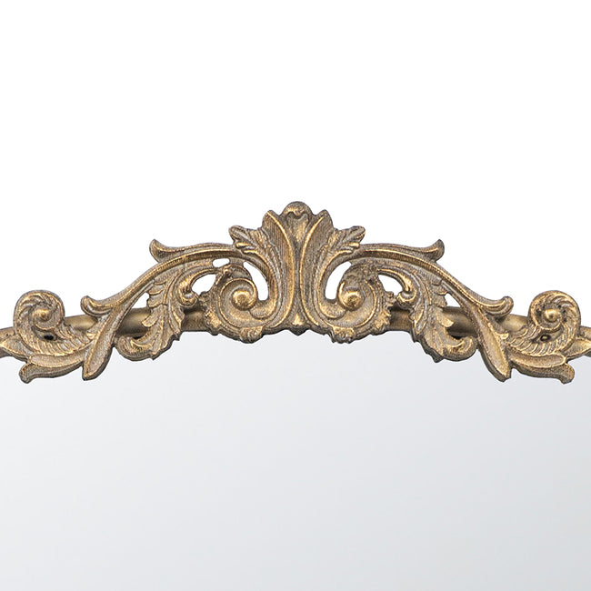 Baroque Tall Gold Wall Mirror.91 Modern Take On Baroque Detailing And Elegant Gold Framing