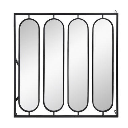 Swivel Black Metal Mirror Different Angles From Mirror Bring A New Dimension To Any Interior