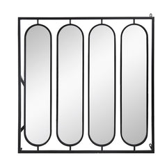 Swivel Black Metal Mirror Different Angles From Mirror Bring A New Dimension To Any Interior