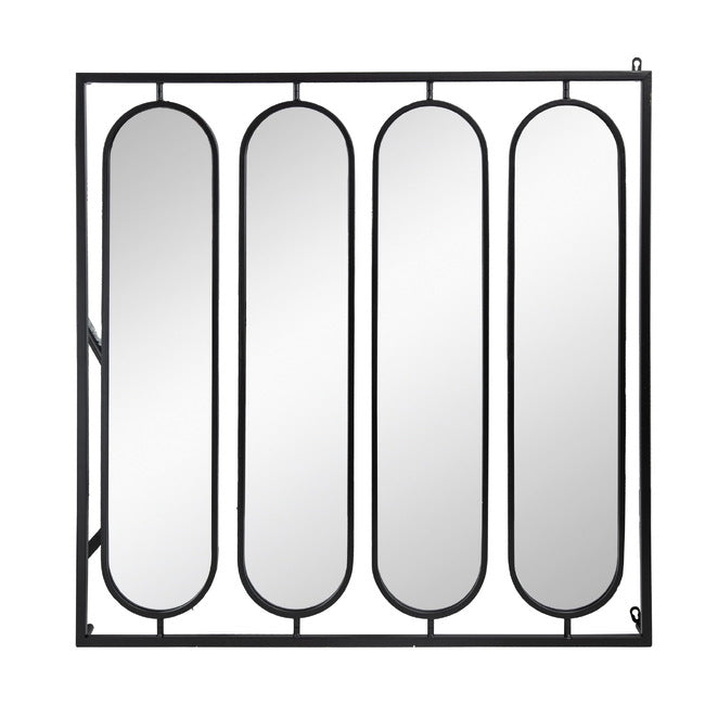 Swivel Black Metal Mirror Different Angles From Mirror Bring A New Dimension To Any Interior