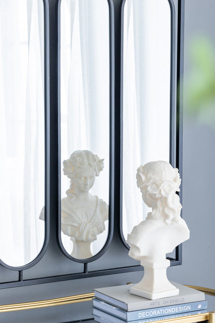 Swivel Black Metal Mirror Different Angles From Mirror Bring A New Dimension To Any Interior