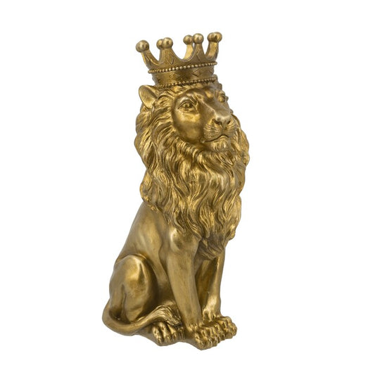 Sitting Crown Lion