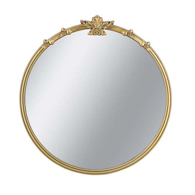 Rococo Round Mirror