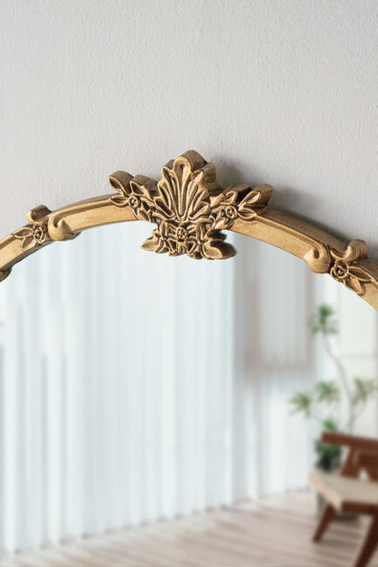 Rococo Round Mirror