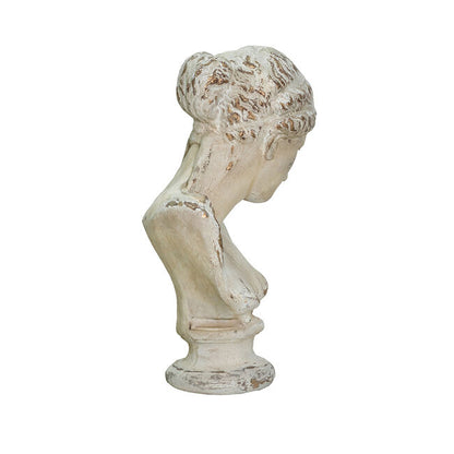 Artemis Bust With A Distressed Finish