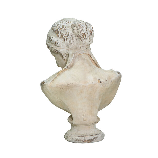 Artemis Bust With A Distressed Finish