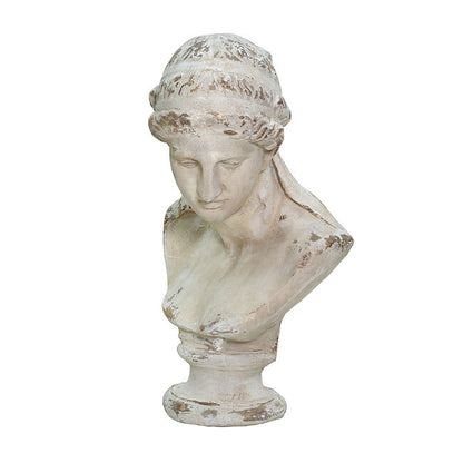 Artemis Bust With A Distressed Finish