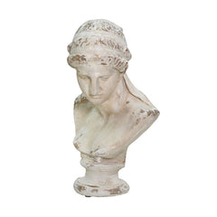 Artemis Bust With A Distressed Finish