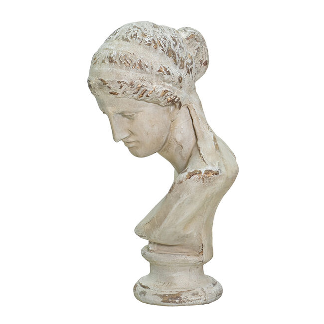 Artemis Bust With A Distressed Finish