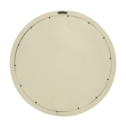 Porthole Mango Cream Wood Wall Mirror