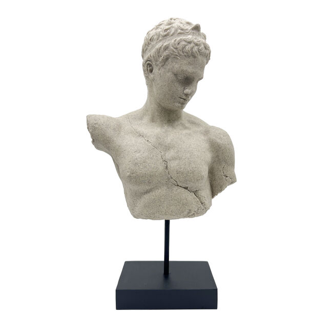 Grecian Bust On Stand