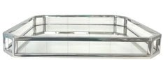 209C - Square Mirror Tray Sloped 40Cm