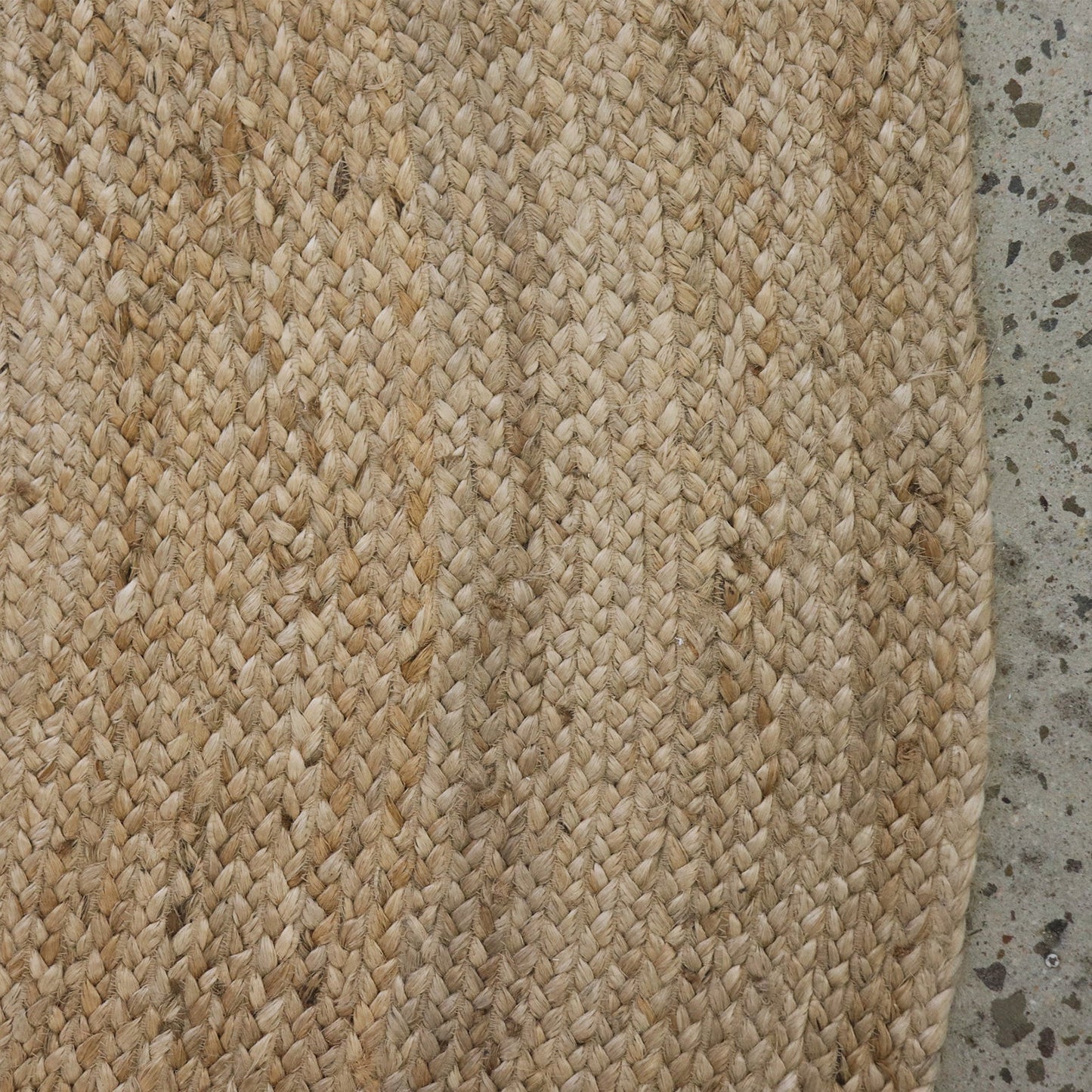 Jute Braided Round Rug