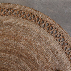 Calypso Jute Braided Round Rug
