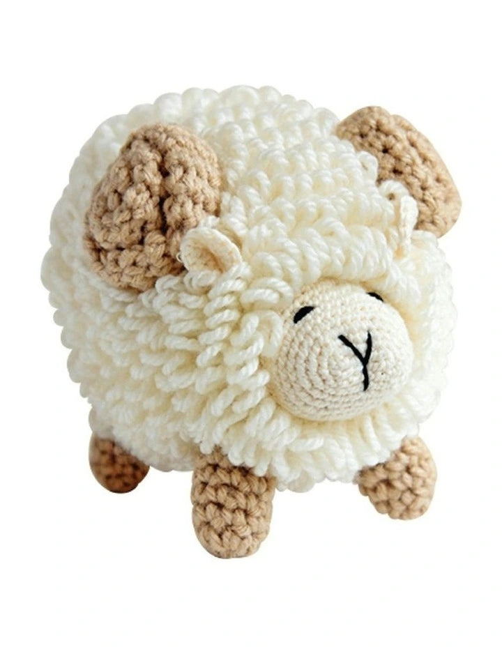 Cotton Shallis Sheep - Soft Plush Animal Cuddle Toy - 20cm