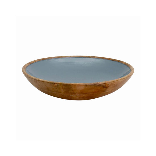 Paloma Light Blue Salad Bowl