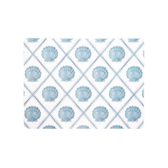 Scallop Check Rectangle Placemat - Set Of 4