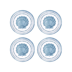 Scallop Round Coaster - Set Of 4