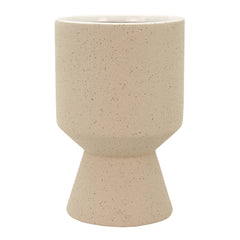 Cleo Stone Ceramic Planter Tall