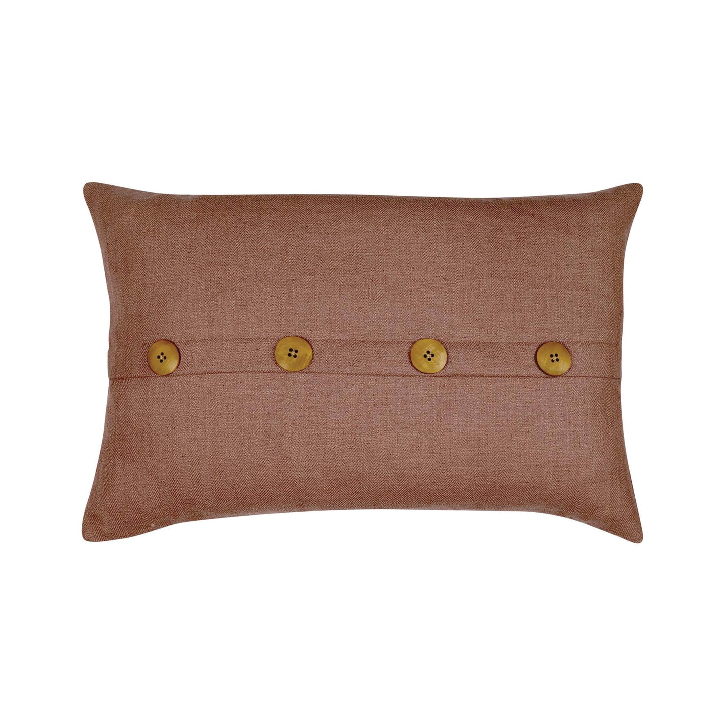 Bromley Button Cinnamon Cushion 40X60Cm