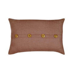 Bromley Button Cinnamon Cushion 40X60Cm