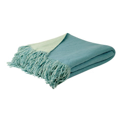 Nelson Aqua / Pale Aqua Throw