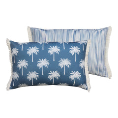 Tropic Dark Blue Cushion 40X60Cm