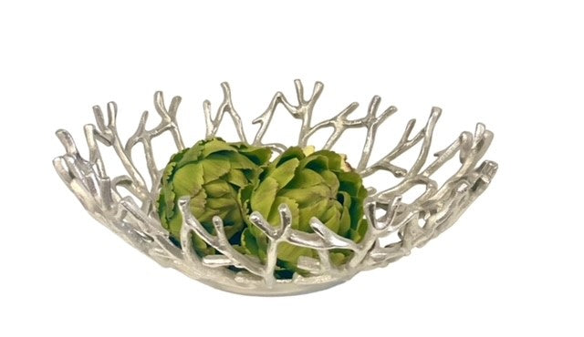 221C - Coral Design Fruit Bowl 42Cm