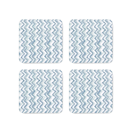 Carlo Chevron Square Coaster - Set Of 4