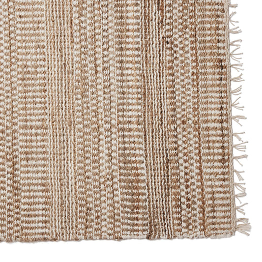 Leon Natural/White Rug