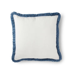 Vera Blue Fringe Cushion