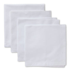 Jetty White Napkin Set 4