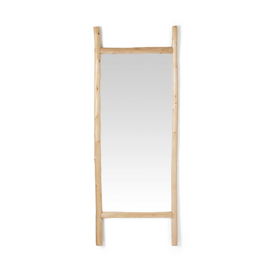 Swansea Natural Floor Mirror