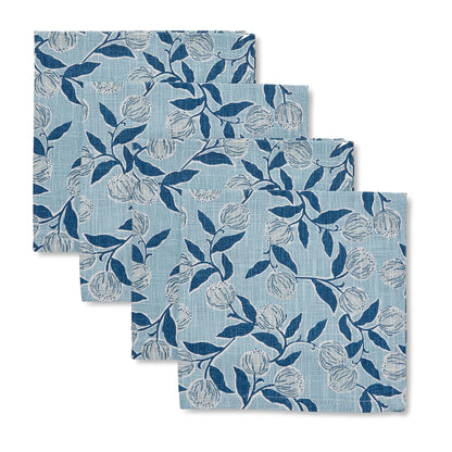 Layla Blue Napkin - Set Of 4