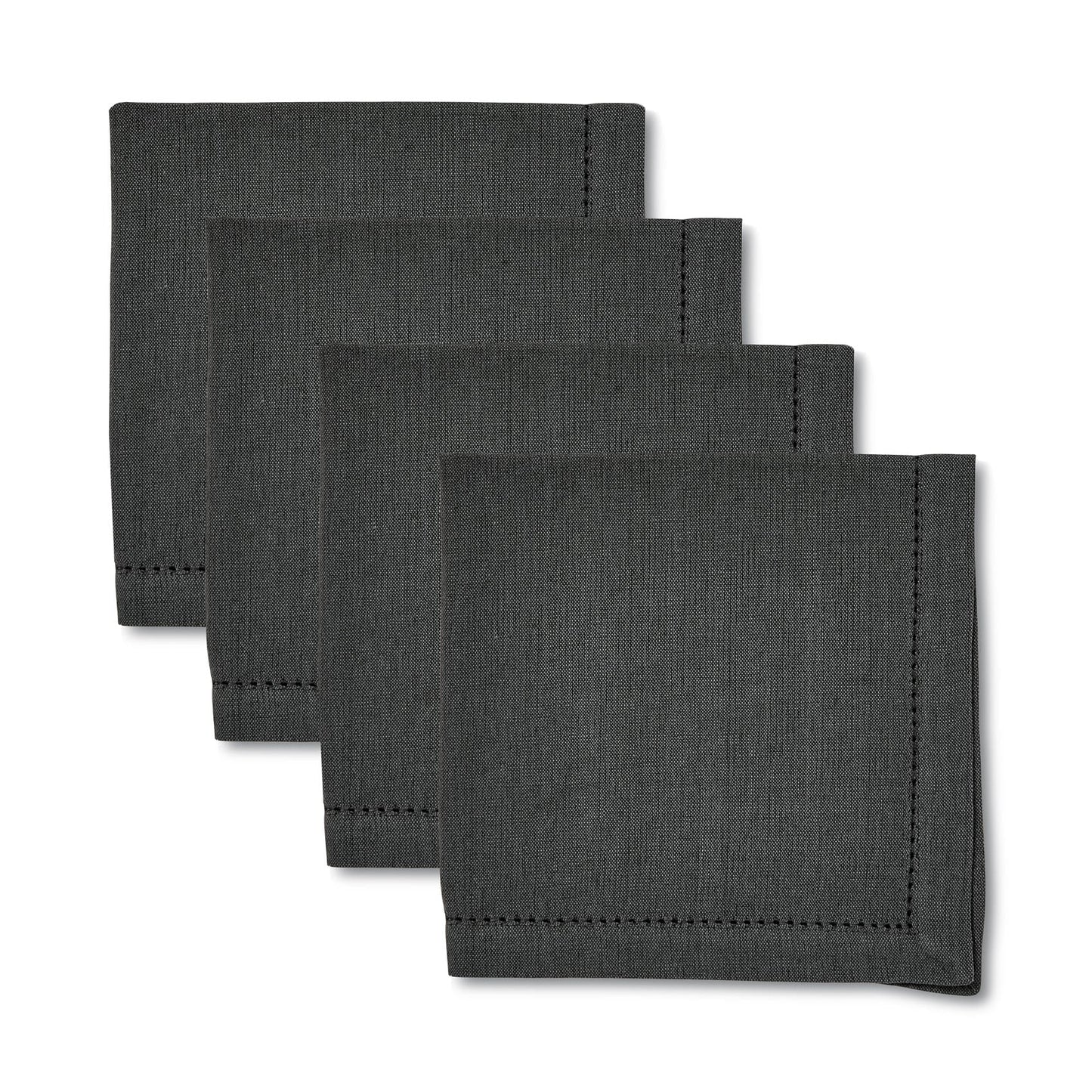 Jetty Dark Grey Napkin - Set Of 4