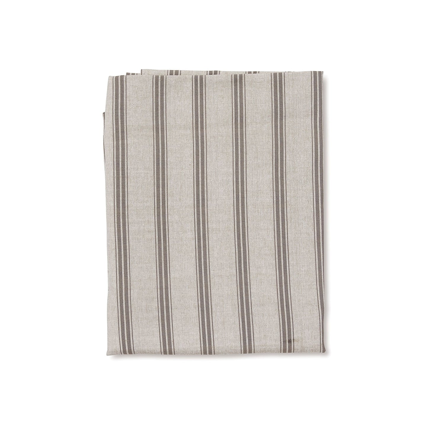 Macedon Charcoal Stripe Tablecloth