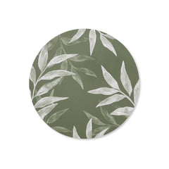 Woodlands Green Round Placemat - Set Of 4
