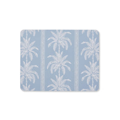 Banana Tree Blue Rectangle Placemat - Set Of 4
