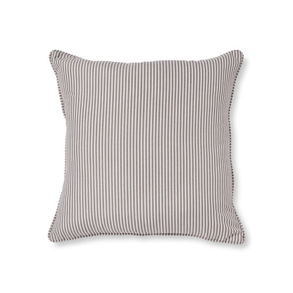 Morris Grey Stripe Cushion