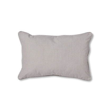Morris Grey Stripe Cushion