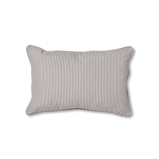 Morris Grey Stripe Cushion