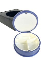 23Q - Jacaranda Flowing Ribbon Pill Box