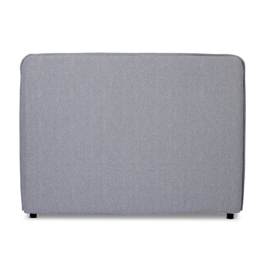 Beau Blue Textured Slip Cover King